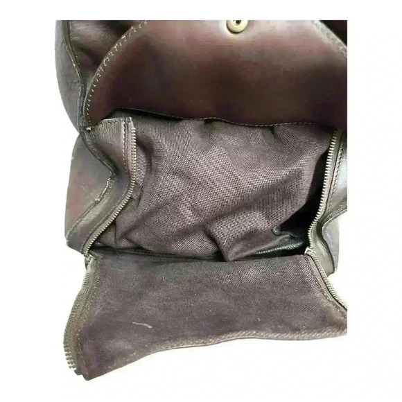 Ports 1961 Brown  Leather Travel Bag - Picture 5 of 10